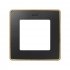 Фотография товара 'Simon 8201610-271 Рамка на 1 пост, графит/дерев.бук, S82D'