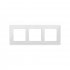 Фотография товара 'Simon 8200630-030 Рамка на 3 поста, белый/серый, S82D'