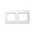 Фотография товара 'Simon KR445-9 Рамка на 2 поста с суппортом, белый, K45, Connect'