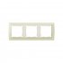 Фотография товара 'Simon 82730-31 Рамка на 3 поста, сл.кость/сл.кость, S82'