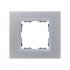Фотография товара 'Simon 82917-33 Рамка на 1 пост, металл, алюминий/алюминий, S82N'