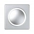 Фотография товара 'Simon 82034-93 Клавиша для кноп.светорег-ра и вспом.мех-ма, мат.алюминий, S82D'